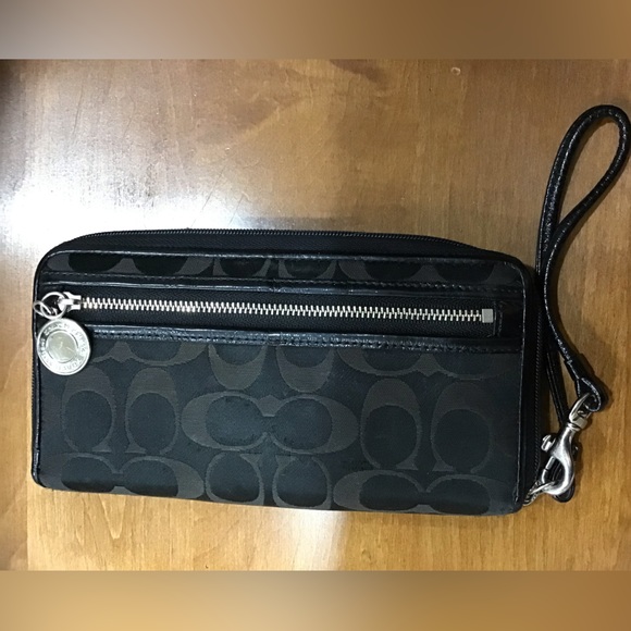Gently used Coach Wristlet